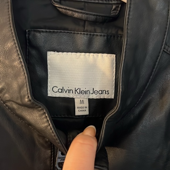 💙NWOT Calvin Klein Jeans Moto Jacket💙‎ - Picture 7 of 7